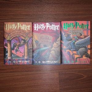 Harry Potter Hardback Books 1-3